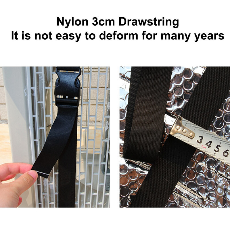 Poklopac klima uređaja za vanjske jedinice Čvrsti poklopci AC Defender Poklopac AC jedinice Vodootporan za teške uvjete rada Čvrsti poklopci AC Defender