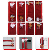 Λαβή Ψυγείο Κάλυμμα Κουζίνας Διακόσμηση Πόρτας Μανίκι Φούρνου Συσκευή Ψυγείο Χριστουγεννιάτικο Προστατευτικό Πλυντηρίου Πιάτων Πανί Περιτύλιγμα Κάλυμμα