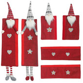 6 kusov, dekoratívne kryty na rukoväte chladničky, protišmykové chrániče rukovätí spotrebičov, umývateľné v domácnosti