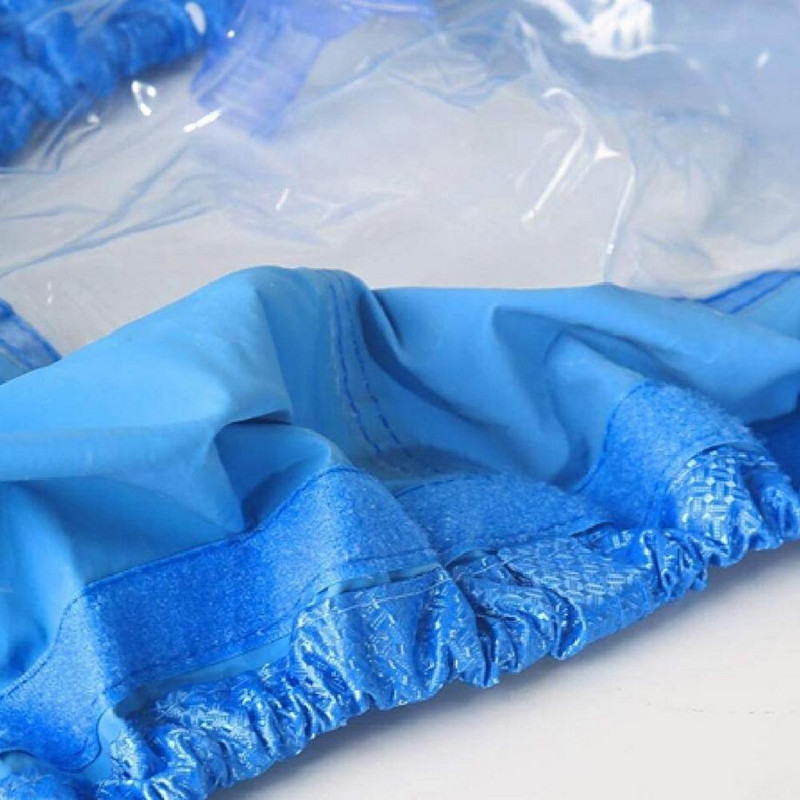 Aparat de aer condiționat Capac impermeabil Spălare Curățare montată pe perete Husă de protecție împotriva prafului Pungi de curățare Cureaua de strângere