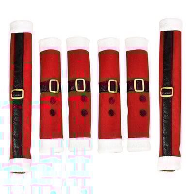 Vianočné kryty na rukoväte, kuchynské spotrebiče, dekorácie do mikrovlnnej rúry, chrániče dverí chladničky, kryty na chladničku do umývačky riadu