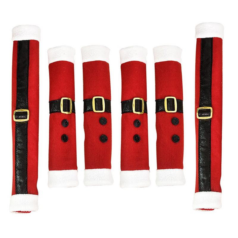 Vianočné kryty na rukoväte, kuchynské spotrebiče, dekorácie do mikrovlnnej rúry, chrániče dverí chladničky, kryty na chladničku do umývačky riadu