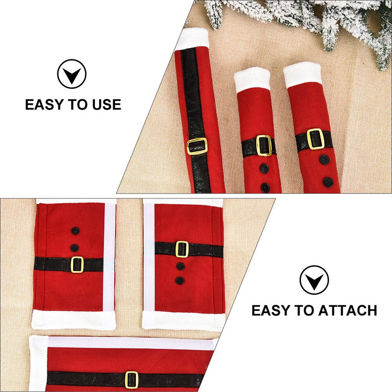 Vianočné kryty na rukoväte, kuchynské spotrebiče, dekorácie do mikrovlnnej rúry, chrániče dverí chladničky, kryty na chladničku do umývačky riadu