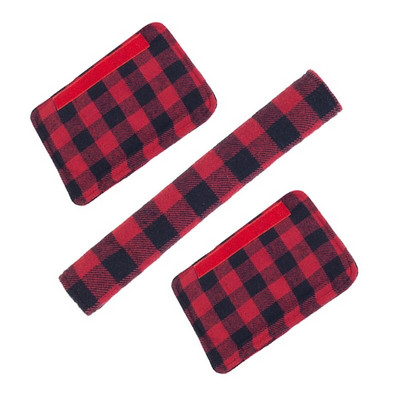 448B Kryt rukoväte dverí chladničky Vianočné rukavice do mikrovlnnej rúry Protišmykový chránič kuchynských spotrebičov Chráňte pred odtlačkami prstov