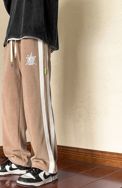 Pantaloni de sport cu cordon pentru bărbați