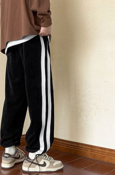 Pantaloni de sport cu cordon pentru bărbați