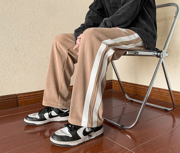 Pantaloni de sport cu cordon pentru bărbați