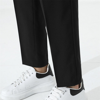 Нов модел мъжки панталон в черен и сив цвят