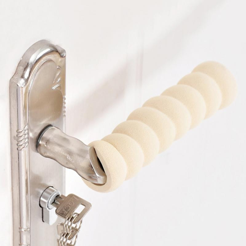 3 buc/pachet Husă de protecție pentru mânerul ușii de uz casnic Husă anti-coliziune Materiale de siguranță pentru copii Tampă practică pentru mânerul ușii din cameră