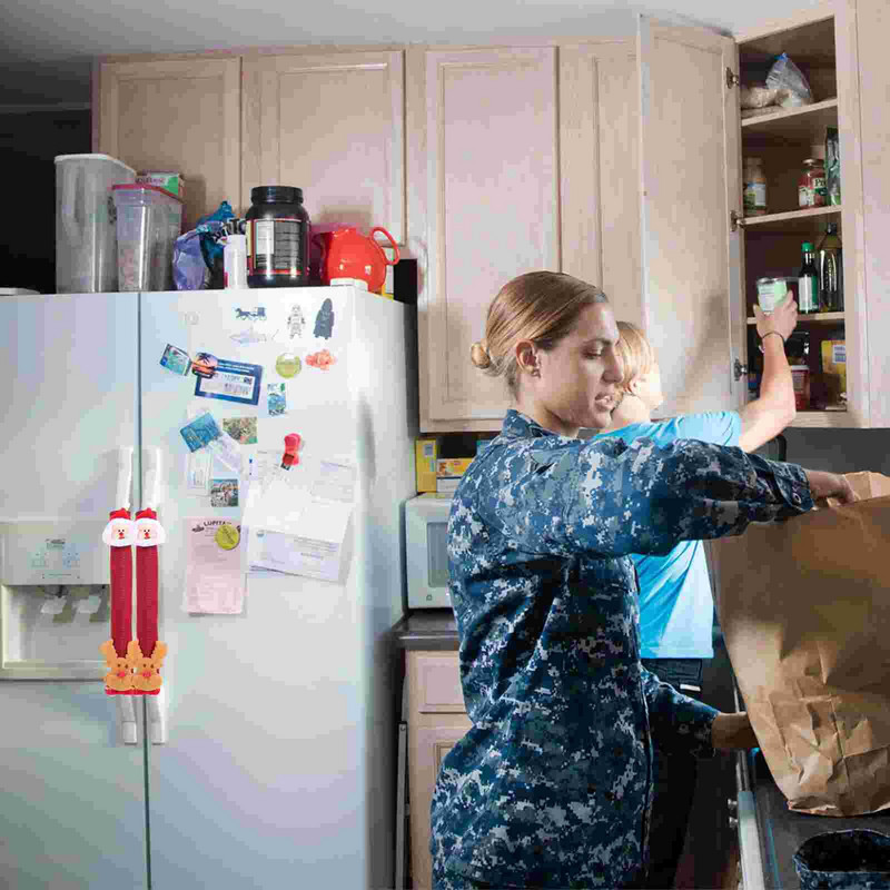 4 bucăți capac pentru mâner Carcasă robustă de protecție Premium Prime pentru mâner pentru frigider-congelator