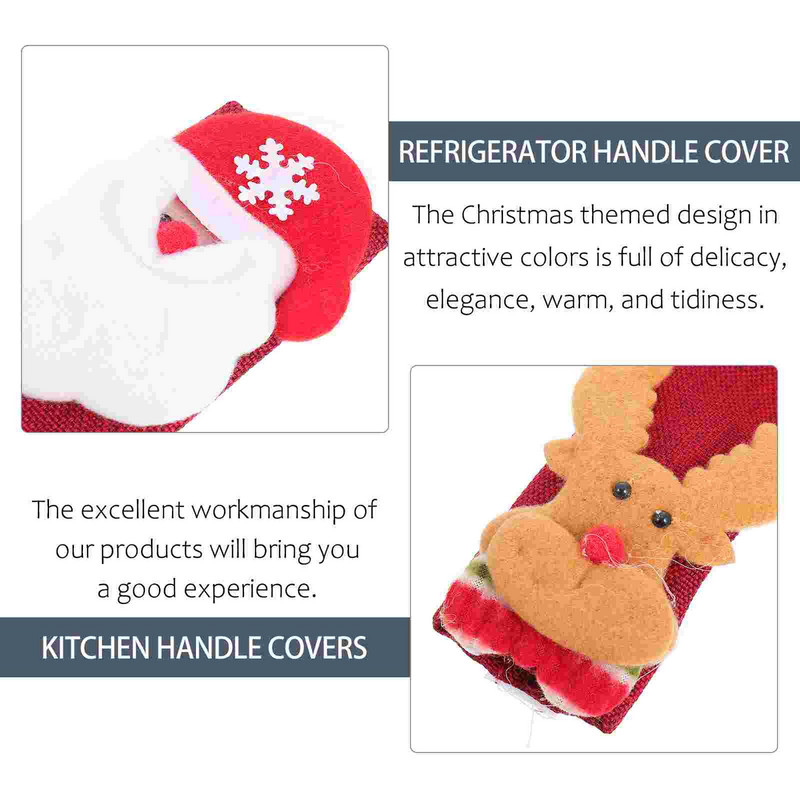 4 bucăți capac pentru mâner Carcasă robustă de protecție Premium Prime pentru mâner pentru frigider-congelator