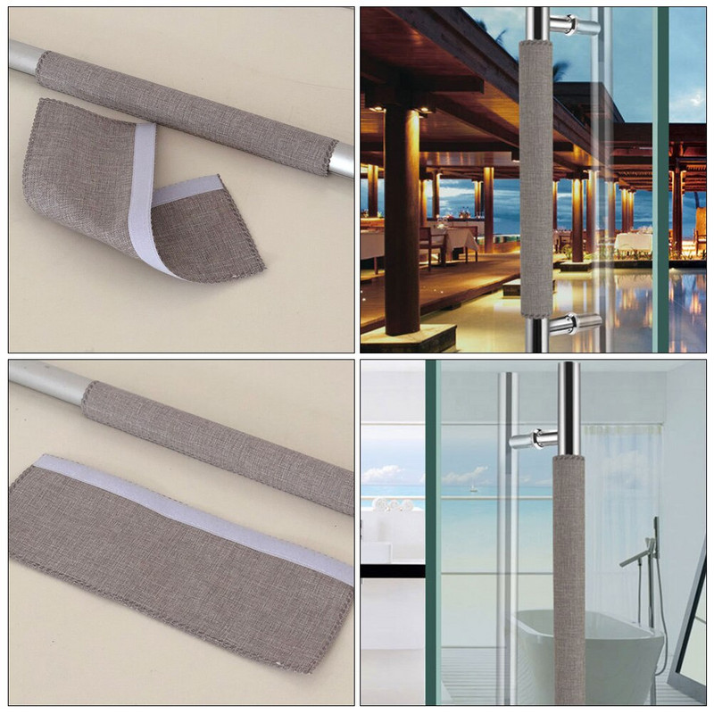 2 ks krytov, pohodlné kryty na rukoväte dverí chladničky, chrániče dverí mikrovlnnej rúry, kryty rukovätí chladničky, chrániče rukovätí chladničky