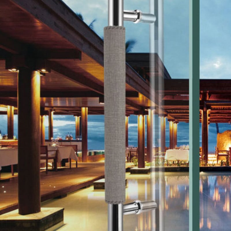 2 ks krytov, pohodlné kryty na rukoväte dverí chladničky, chrániče dverí mikrovlnnej rúry, kryty rukovätí chladničky, chrániče rukovätí chladničky