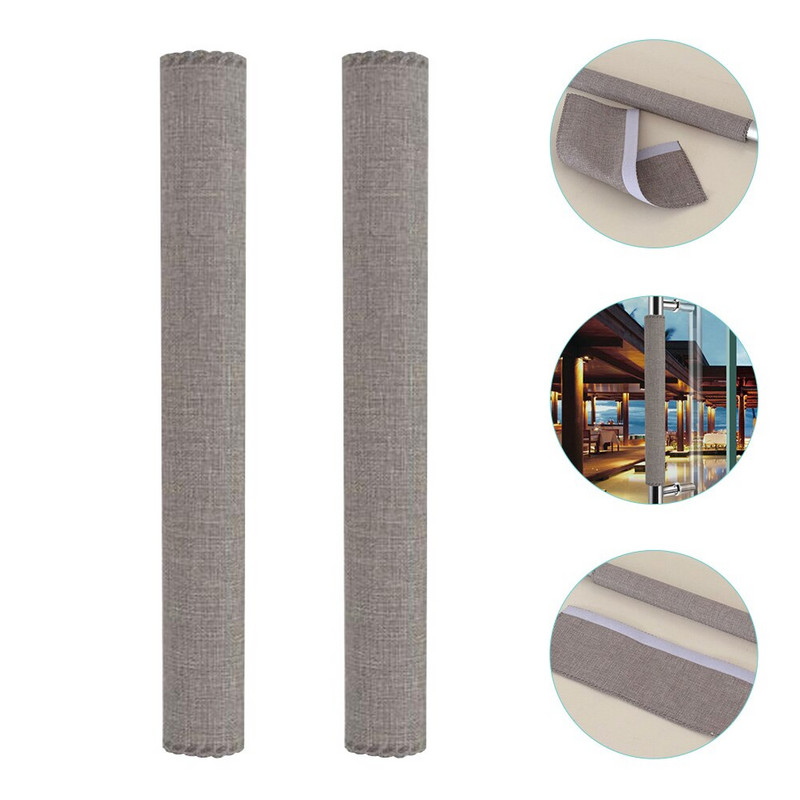 2 ks krytov, pohodlné kryty na rukoväte dverí chladničky, chrániče dverí mikrovlnnej rúry, kryty rukovätí chladničky, chrániče rukovätí chladničky