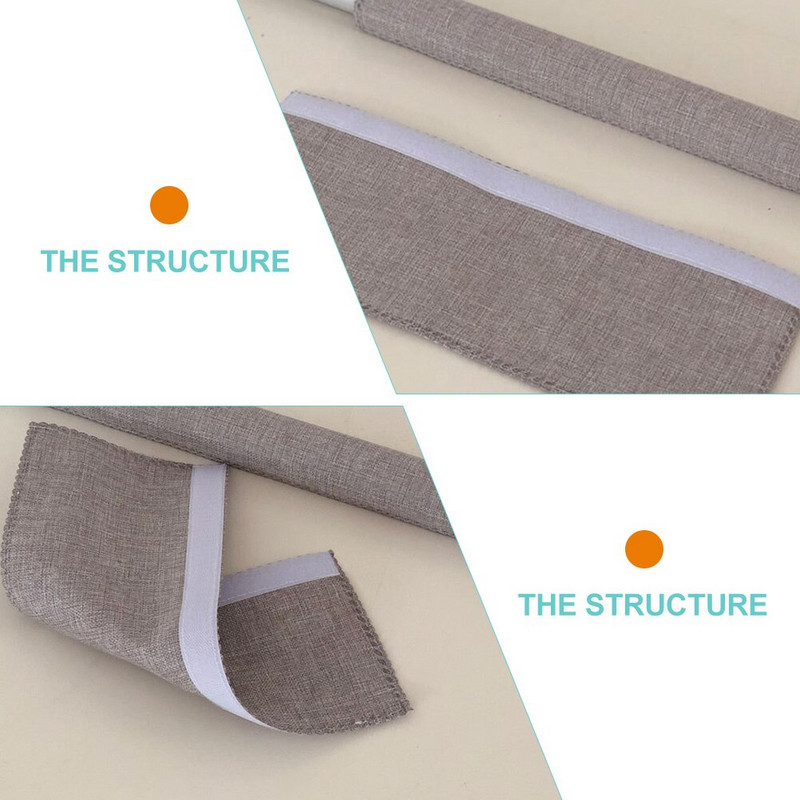 2 ks krytov, pohodlné kryty na rukoväte dverí chladničky, chrániče dverí mikrovlnnej rúry, kryty rukovätí chladničky, chrániče rukovätí chladničky