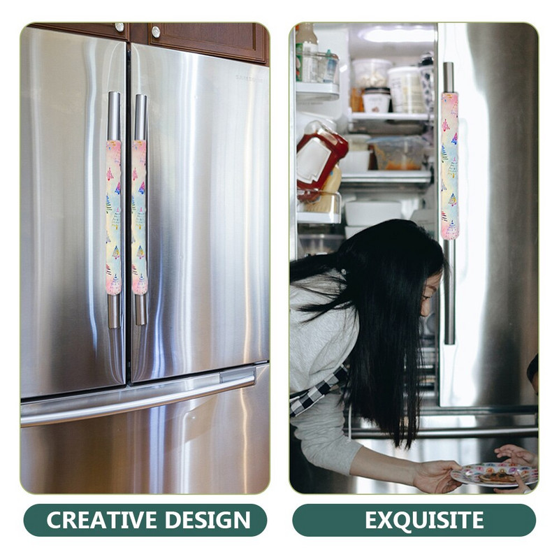 Kryty rukovätí Kryt Chladnička Dvere Chladničky Spotrebič Mikrovlnná rúra Kuchynské spotrebiče Ochranné rukavice Dekoratívne rukoväte Dekoratívne