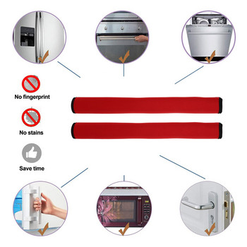 Χειρολαβή Κάλυμμα πόμολο Ψυγείο Καλύμματα Φούρνος Προστατευτικό Μανίκια Ντουλάπι Καταψύκτη Ψυγείο Προμήθειες μικροκυμάτων Πόρτα