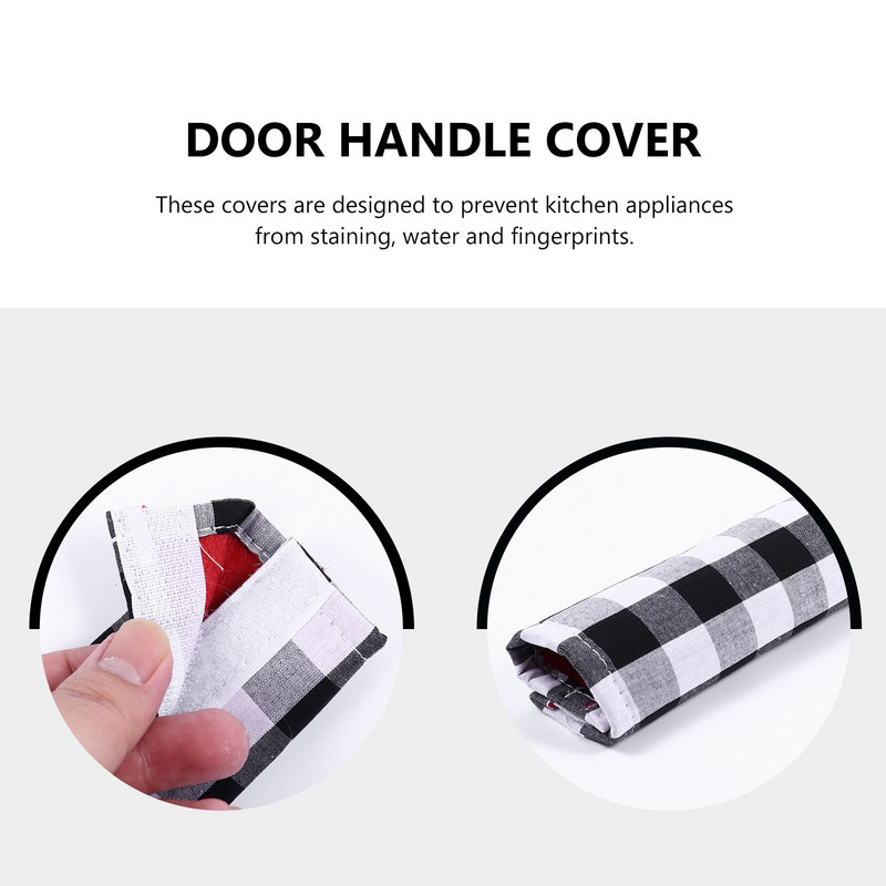 Chránič dverí chladničky, látková dekorácia, rukoväť do mikrovlnnej rúry, párty spotrebiče, sezónne potreby, vianočné dekorácie, kuchynské Vianoce