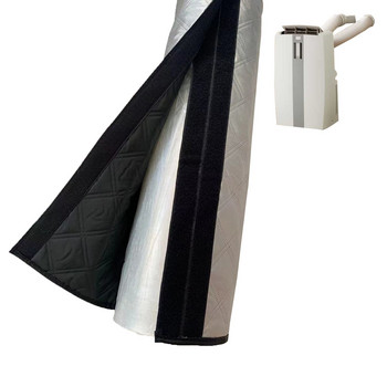 Обвивка на капака на маркуча на климатика Изолиран преносим маркуч Защитен ръкав против прах Въздушна кърпа Плоча Тръба за изход на въздух Капак на маркуча