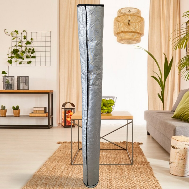 Κάλυμμα εύκαμπτου σωλήνα κλιματιστικού Κάλυμμα εύκαμπτου σωλήνα με μόνωση φορητού εύκαμπτου σωλήνα Προστατευτικό χιτώνιο σκόνης Αέρα Πανί πλάκα εξόδου αέρα Κάλυμμα σωλήνα σωλήνα σωλήνα