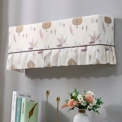 Nástenné kryty na klimatizáciu, prachotesné, s potlačou a volánikmi, proti znečisteniu, do spálne, vintage, umývateľné, ochranné, obľúbené domáce...