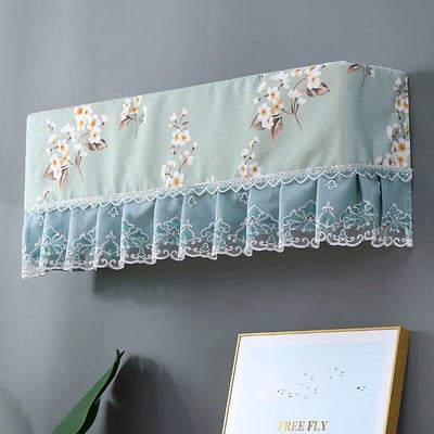 Nástenné kryty na klimatizáciu, prachotesné, s potlačou a volánikmi, proti znečisteniu, do spálne, vintage, umývateľné, ochranné, obľúbené domáce...