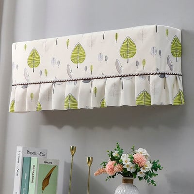 Nástenné kryty na klimatizáciu, prachotesné, s potlačou a volánikmi, proti znečisteniu, do spálne, vintage, umývateľné, ochranné, obľúbené domáce...