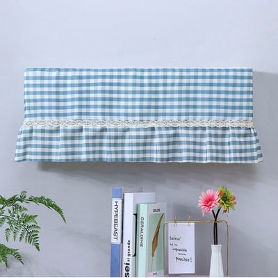 Nástenné kryty na klimatizáciu, prachotesné, s potlačou a volánikmi, proti znečisteniu, do spálne, vintage, umývateľné, ochranné, obľúbené domáce...