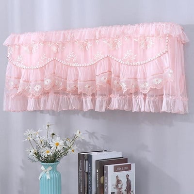 Nástenné kryty na klimatizáciu, prachotesné, s potlačou a volánikmi, proti znečisteniu, do spálne, vintage, umývateľné, ochranné, obľúbené domáce...