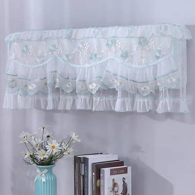 Nástenné kryty na klimatizáciu, prachotesné, s potlačou a volánikmi, proti znečisteniu, do spálne, vintage, umývateľné, ochranné, obľúbené domáce...