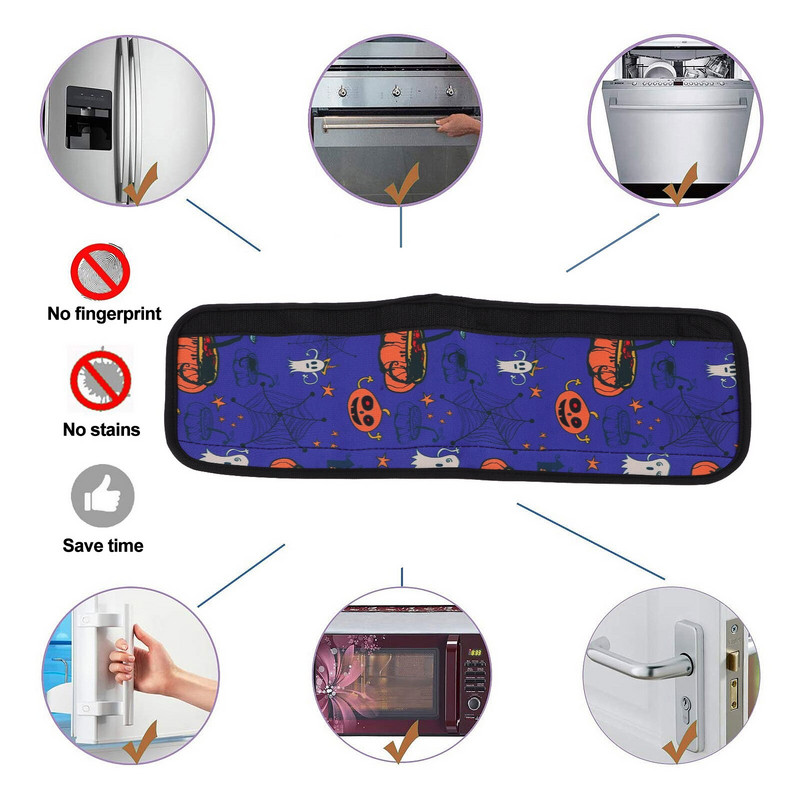 Kryt rukoväte dvierok chladničky, kryty spotrebičov, chránič chladničky, mraznička, puzdro do mikrovlnnej rúry, rukavice, gombík rúry, rukáv do kuchyne