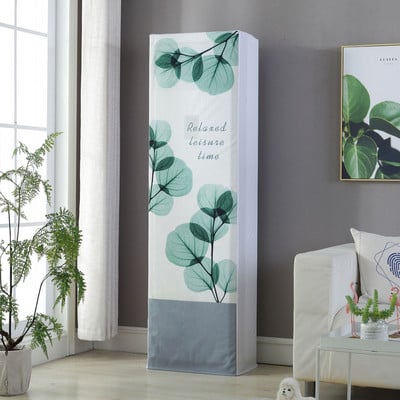 Hotă de dulap în formă pătrată Decorați acasă Pânză Artă Capac de praf Aer condiționat vertical Simplitate Condiționare modernă