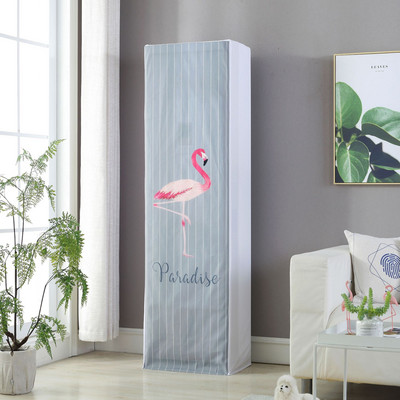 Hotă de dulap în formă pătrată Decorați acasă Pânză Artă Capac de praf Aer condiționat vertical Simplitate Condiționare modernă