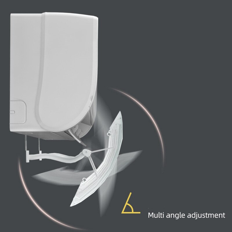 Nastaviteľný kryt klimatizácie, deflektor vetra, čelné sklo, nástroje pre klimatizáciu, vzduchový deflektor, príslušenstvo do domácej kancelárie