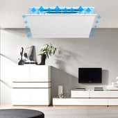 Stropná klimatizácia s protipriamym fúkaním, čelné sklo, deflektor vetra, vodiaca clona pre domácu centrálnu klimatizáciu FC38