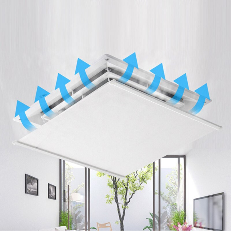 Stropná klimatizácia s protipriamym fúkaním, čelné sklo, deflektor vetra, vodiaca clona pre domácu centrálnu klimatizáciu FC38