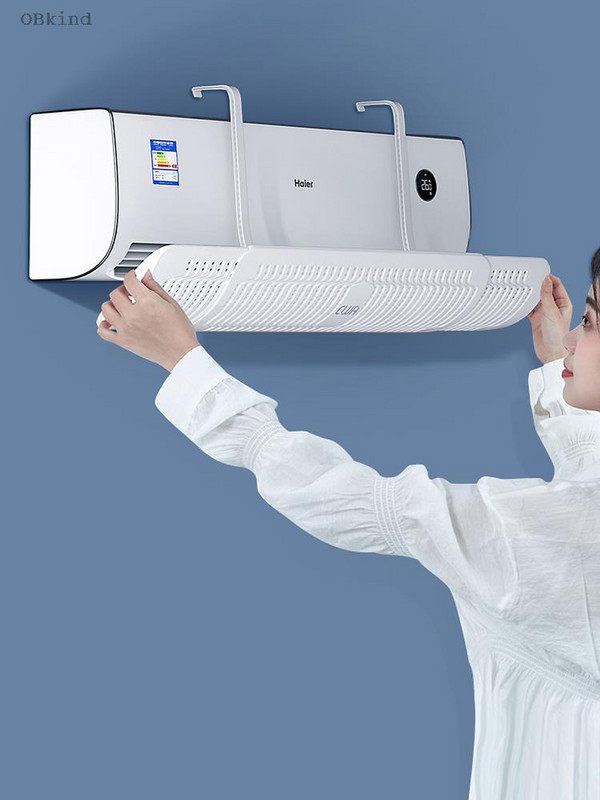 obkind Oro kondicionieriaus vėjo deflektorius tiesiam smūgiui išleidimo angai atsparus barjeras bendras montavimas uždara sieninė vėjo dangtelio plokštė