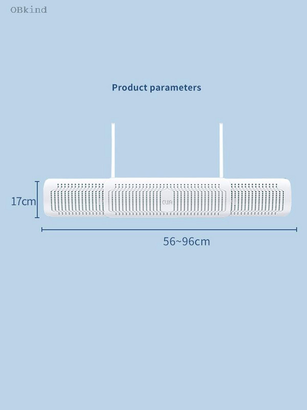 obkind Oro kondicionieriaus vėjo deflektorius tiesiam smūgiui išleidimo angai atsparus barjeras bendras montavimas uždara sieninė vėjo dangtelio plokštė