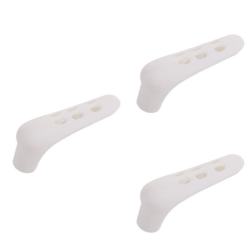 3x tvarovaný kryt dverí, ochranný kryt dverí, zarážka dverí, kryt dverí, kľučka dverí, puzdro, statická kľučka dverí