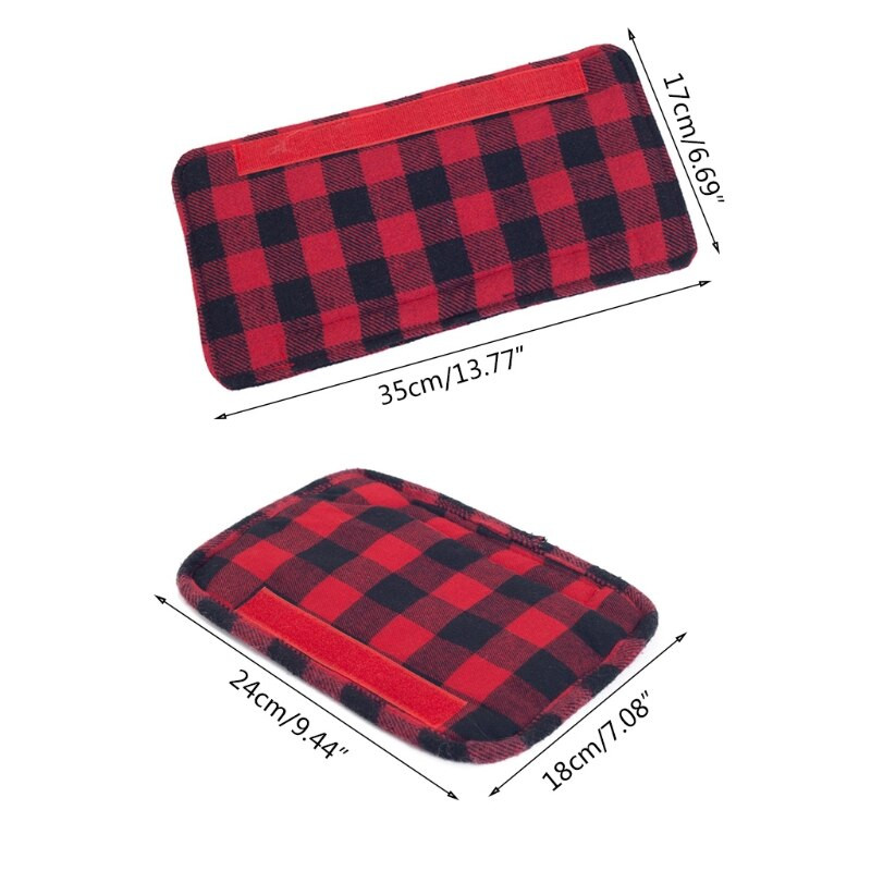 Vianočná rukoväť chladničky, látková kľučka dverí, kryt kuchynskej chladničky, chránič rukavíc, chránič kľučiek dverí