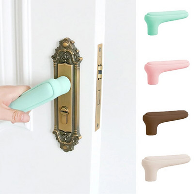 Cartoon Baby Child Crash Protection Suite Door Pull Handle Gloves Protector Силиконов ръкав Дръжка на вратата на стаята Аксесоари за дома