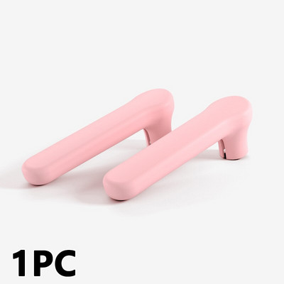 1vnt silikoninis nuo susidūrimo durų rankenos dangtis be statinės įtampos Rankena, rankovė, kūdikių saugos sienelės apsauga, miegamojo svetainės apsauga