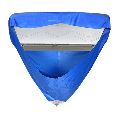 Nástenný PVC kryt klimatizácie, prachotesný, vodotesný, priehľadný kryt klimatizácie s drenážnym otvorom a nástrojom na vodnú hadičku