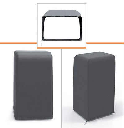 Prenosný kryt na klimatizáciu 40X46X75cm, vodotesný matný zipsový ochranný kryt, vnútorný kryt proti prachu, elastická tkanina