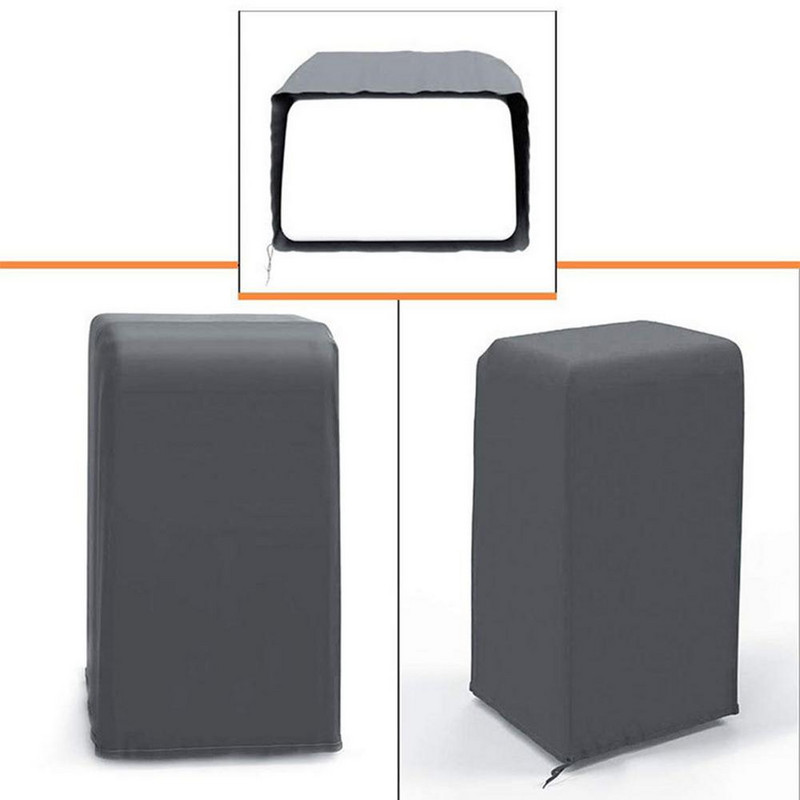 Prenosný kryt na klimatizáciu 40X46X75cm, vodotesný matný zipsový ochranný kryt, vnútorný kryt proti prachu, elastická tkanina