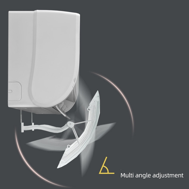 Nastaviteľný kryt klimatizácie, deflektor vetra, nástroje na klimatizáciu, vzduchový usmerňovač, letné príslušenstvo do domácej kancelárie
