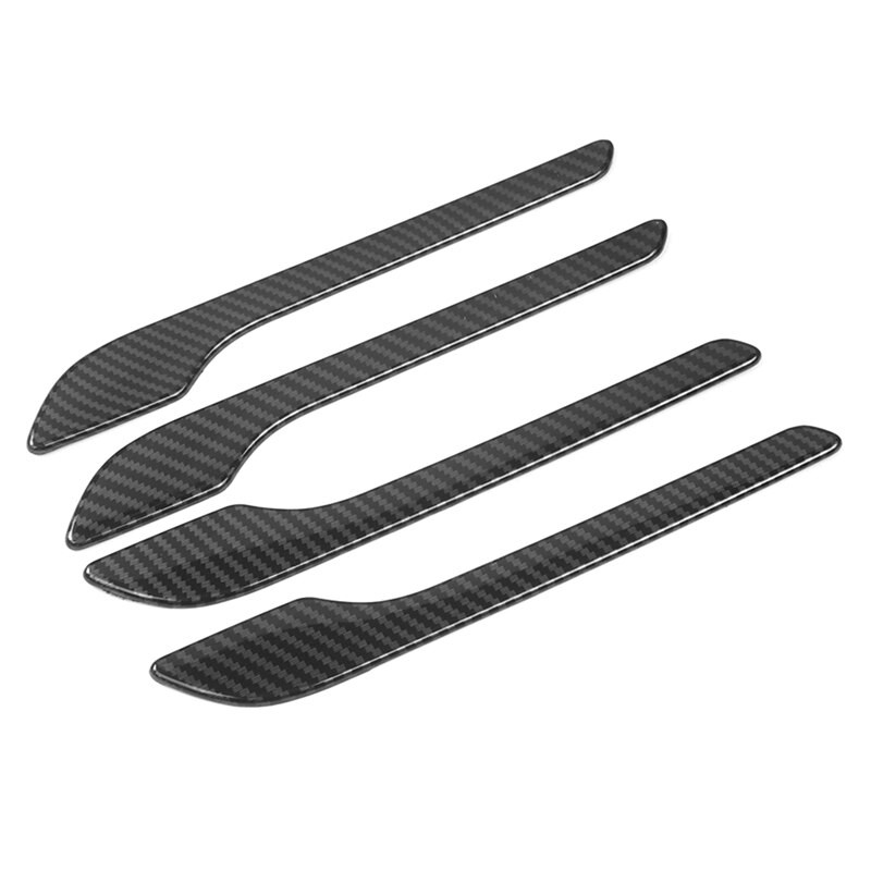 4db autós ajtókilincs védőburkolat ABS karcolásgátló matrica dekoratív matricák a Tesla Model 3 Model Y-hez