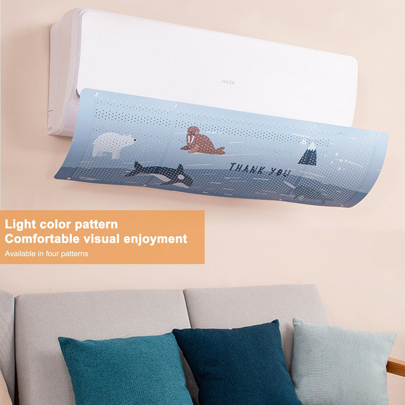 Nastaviteľný deflektor vzduchu pre klimatizáciu, čelné sklo klimatizácie proti priamemu fúkaniu vetra