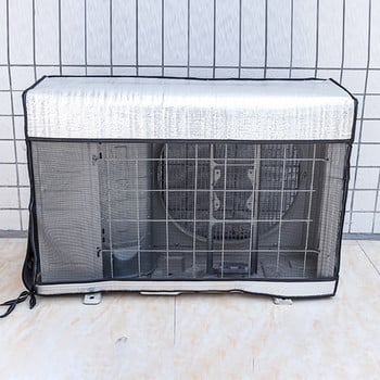 AC капаци за външен модул Прозорец AC капак Външен миещ се издръжлив лесен за използване капак за климатик за външен