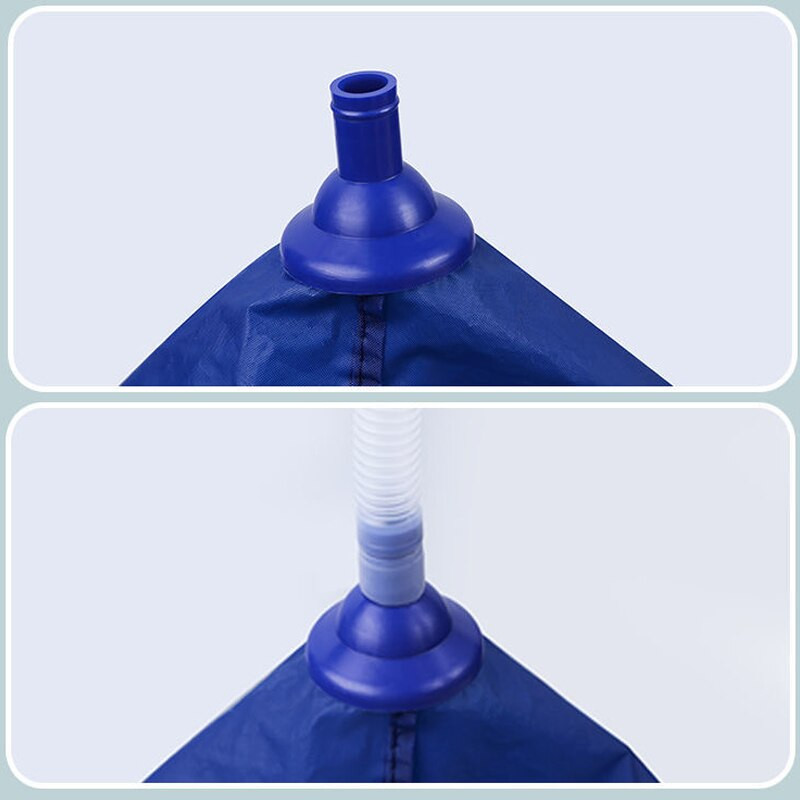 Čistiaci kryt klimatizácie s vodovodným potrubím, vodotesné čistenie, ochrana proti prachu, čistiaci kryt, vrecko, čistiaca kefa